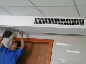 中央空調(diào)風(fēng)道、風(fēng)機(jī)盤管清洗服務(wù)流程